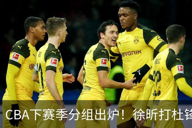 CBA下赛季分组出炉！徐昕打杜锋4次 广东与北京交手4次 赵睿很开心